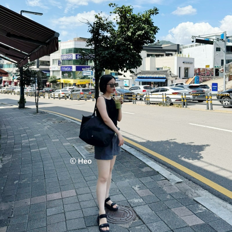 면세쇼핑. 롱샴 트래블백 라지 그린 내돈내산 후기