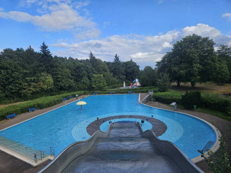  독일 뤼네부르크 하교 후 일상 Lüneburg Freibad Hagen 수영장/Salü 소금 온천/ 호수 수영