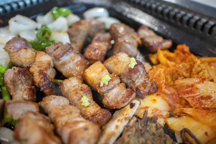  강남 고깃집 회식하기 좋은 제주 숙성돼지고기 애월몽