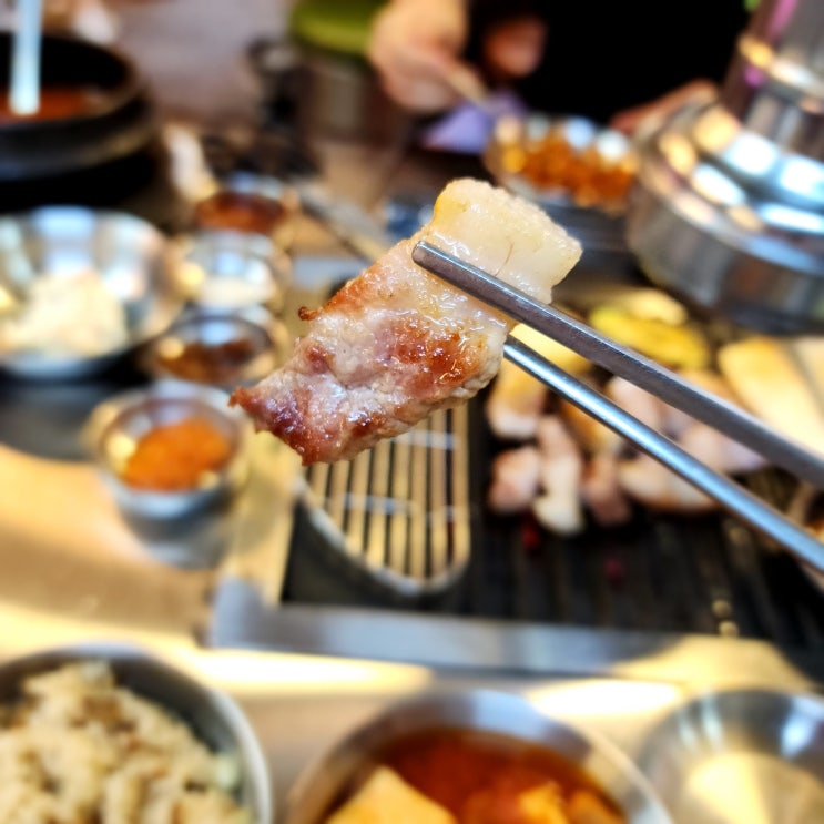  인천 동암 맛집::주먹고기가 맛있는 고깃집 뭉텅