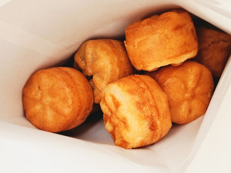  세종 조치원 전통시장 명인 찹쌀 국화빵~
