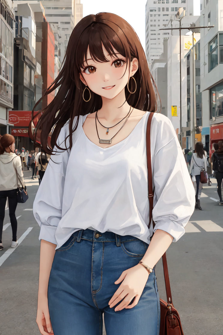  자캐 프로필: 대학생 - 정민아