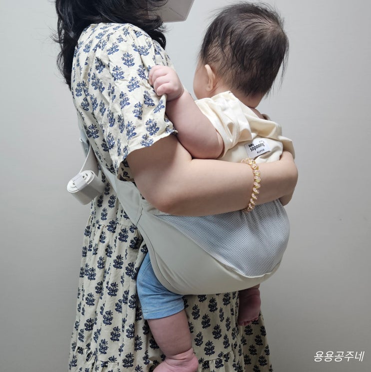  베이비소풍 사이드힙시트 아기띠 혼자 착용방법 꿀팁