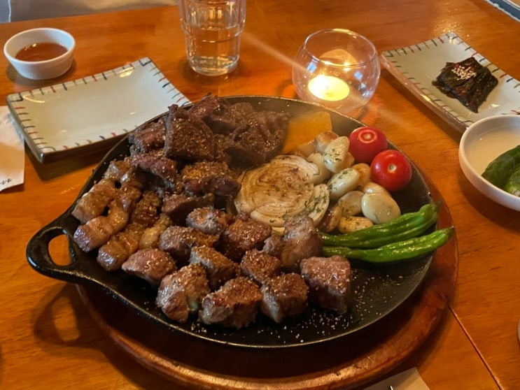  상수 경주식당 | 홍대맛집 한정식 고기한상