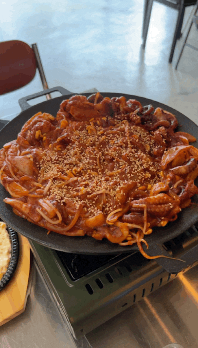  울산 남구 쭈꾸미 맛집 매콤 오동통 철든쭈꾸미