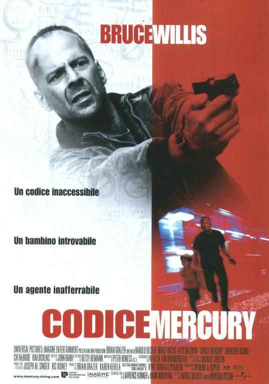 영화 머큐리 (Mercury Rising 1998)