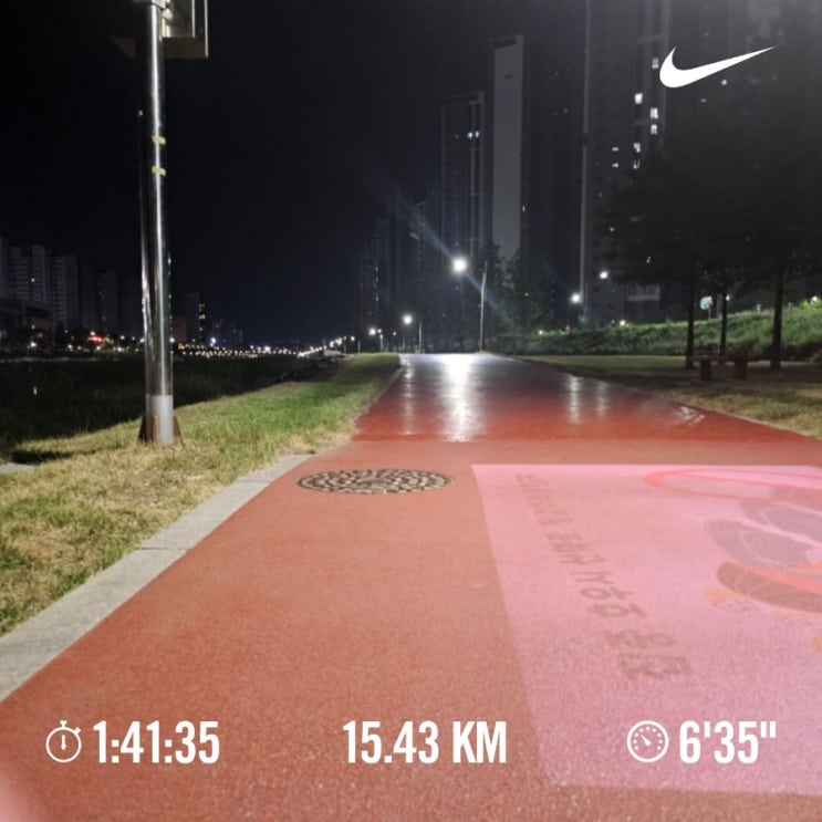 매일10km달리기 러닝챌린지1118일차