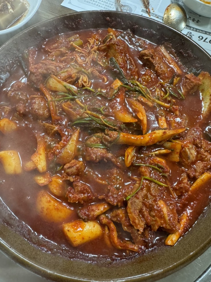  청주 로컬 갈비찜 맛집 황할머니갈비집