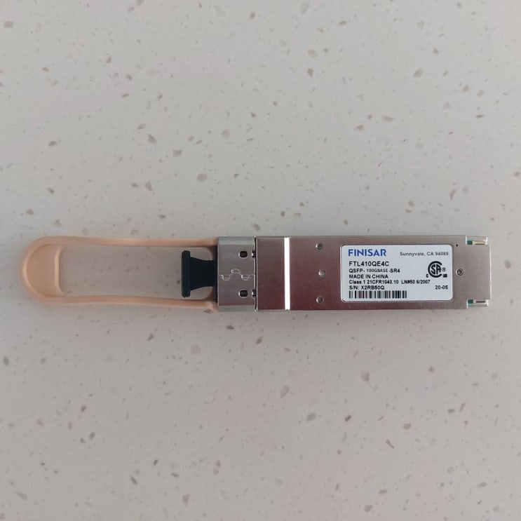  NVIDIA InfiniBand MMA1B00-E100, 100G 호환지빅