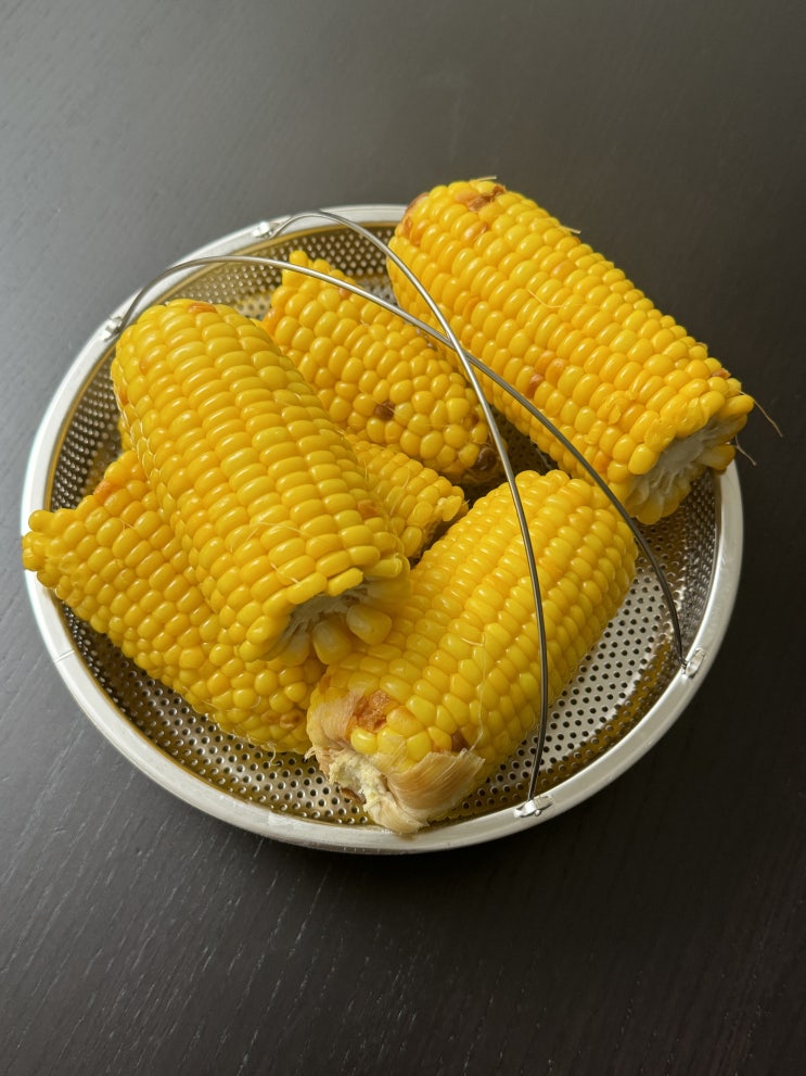  마트에서 산 옥수수 찌는법 : 초당 옥수수 스위트 콘(Sweet Corn)