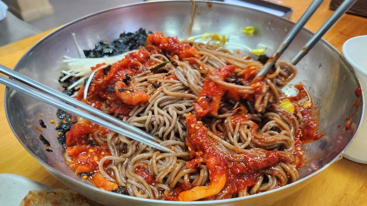  [강원도 하이원] 메밀촌 막국수 - 너무나 유명한 막국수 맛집, 점심 식사로 들리고 좋은 곳입니다.