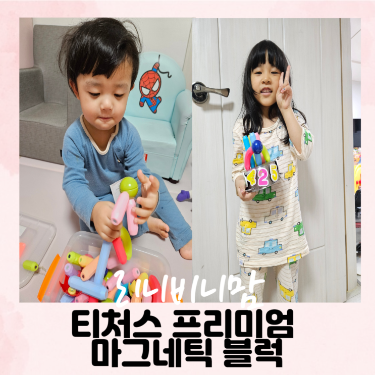  가성비 자석블럭 티처스 프리미엄 마그네틱 블럭