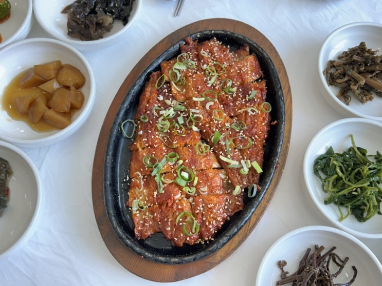  강원도 인제 황태해장국 맛집 <황태랑> 황태구이 가격/메뉴