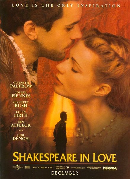영화 셰익스피어 인 러브 (Shakespeare in Love 1998)