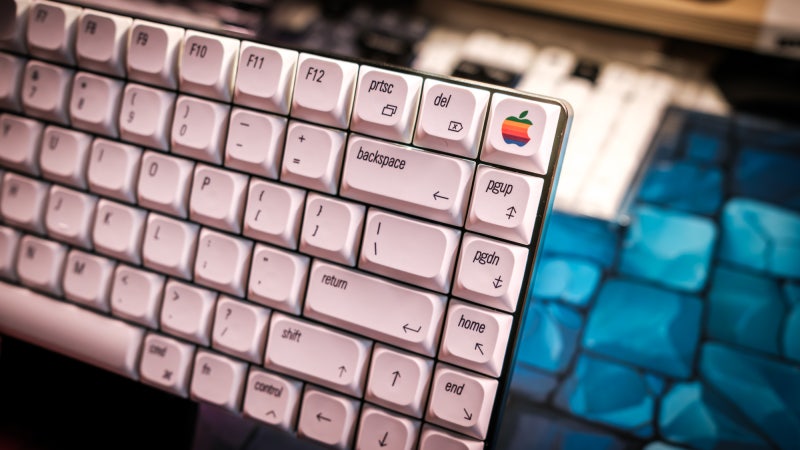 키크론 K3 프로 + 애플 스타일 로우 프로파일 키캡 ( Keychron K3 Pro + Apple Style Low Profile Keycap )