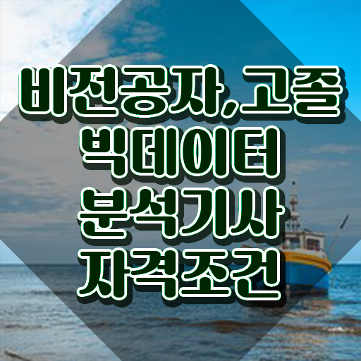  빅데이터분석기사 응시자격 독학으로 4달만에 준비한 팁