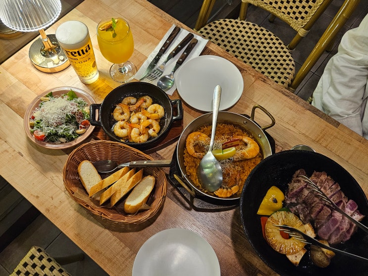  삼성역레스토랑 트라가 삼성점 스페인 음식 맛집