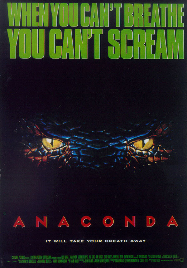  영화 아나콘다  (Anaconda 1997)