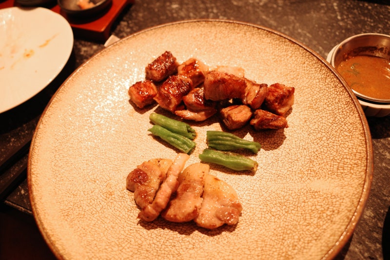 천안 불당동 맛집: 풍로 블랙_ 부타카세(돼지고기 오마카세) : 네이버 블로그