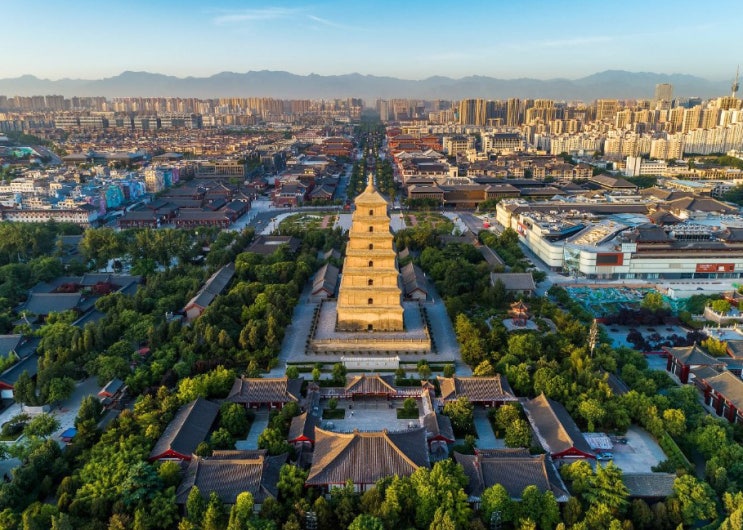  북경에서 서안 기차 여행 대자은사 大慈恩寺 현장법사 대안탑 大雁塔 필수 코스