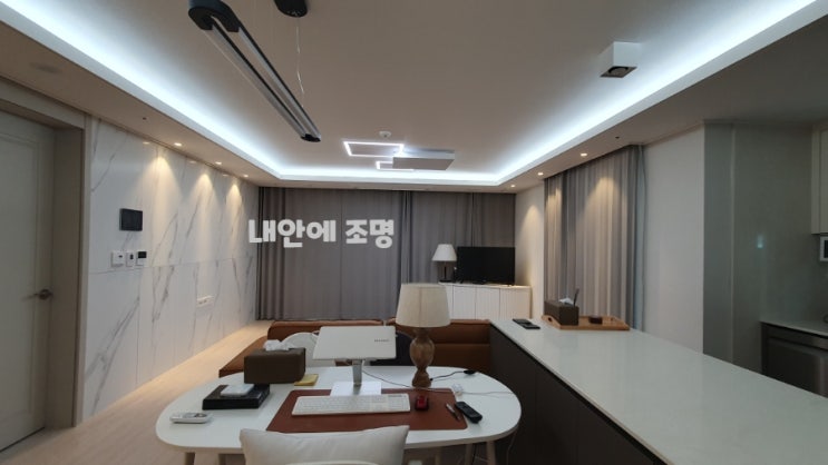  대구 신천동 동화 아이위시 입주세대 간접조명 시공