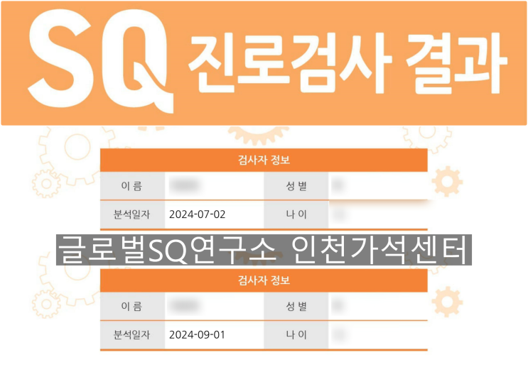  최나비(가명) 어린이의 SQ진로검사 및 SQ향상프로그램 결과의 변화와 성장을 소개합니다!