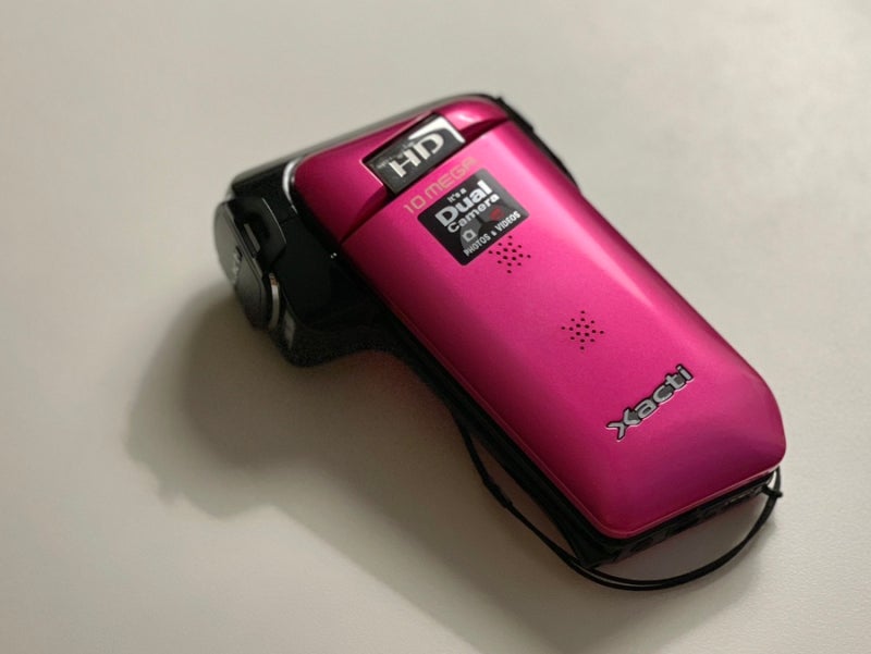 산요 작티 캠코더 Sanyo Xacti CG-10 pink (중고구매) / 직접 찍은 사진이랑 영상 조금 / 빈티지캠코....