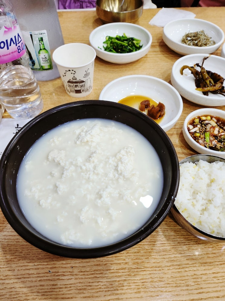  동화가든 강릉짬뽕순두부 본점 웨이팅 초당순두부 마을 맛집 예약 포장 정보 (디저트 강원옥 찹쌀떡)