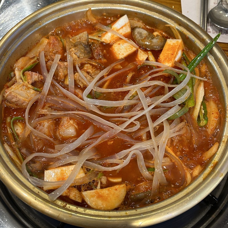  소주맥주 3병씩 부수는 안주! _ 천안 신부동 짚신매운갈비찜 _ 내돈내산