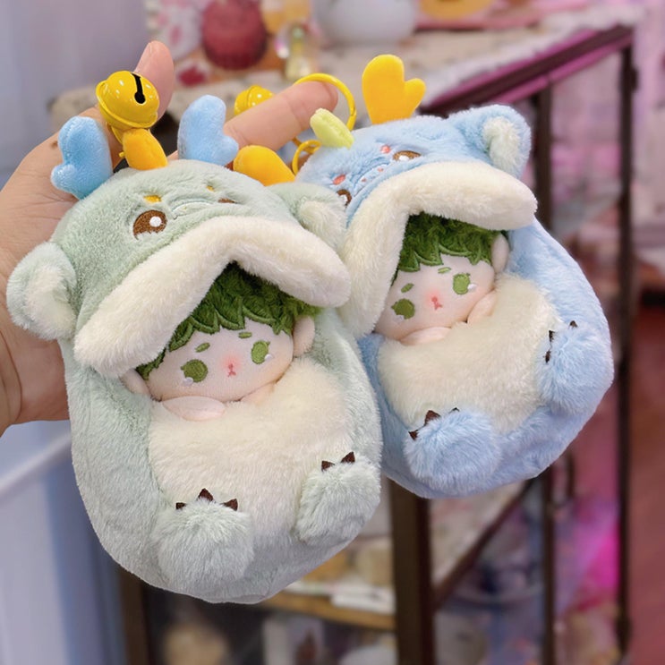  10cm 아이돌인형 마카롱 침낭 슬리핑백 침구