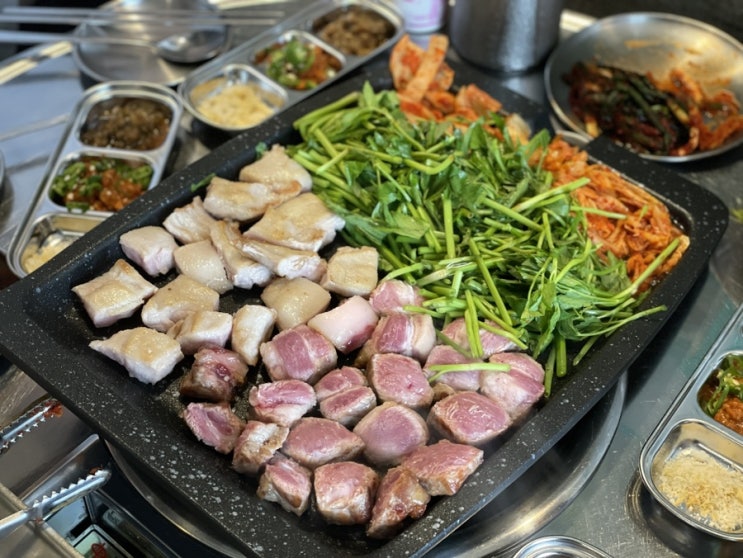  마포 김숙성 | 마포역 미나리삼겹살 맛집