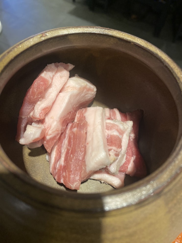  이방인이 선택한 속초 삼겹살맛집 고기원칙