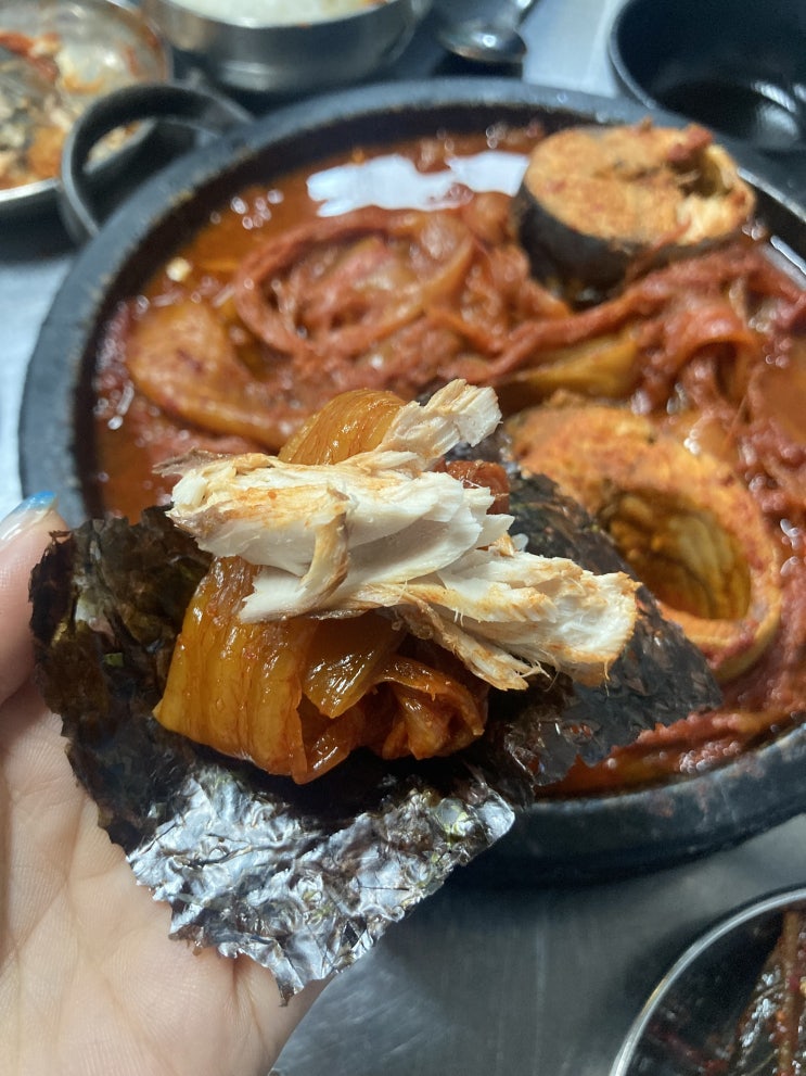  [구리 인창동 맛집] 묵은지 고등어조림(김치찜)단골집 어랑추(+주차정보,동구릉역 점심 메뉴 추천)