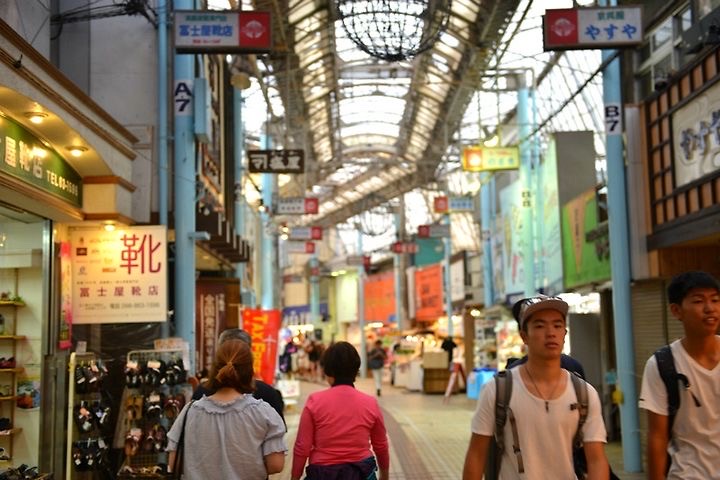  국제거리 상점가 구경 / 오키나와, 일본