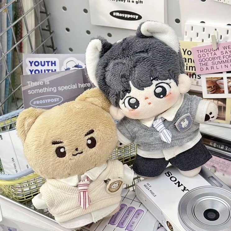 10cm 캐주얼 캠퍼스 세트 인형옷 아이돌인형옷