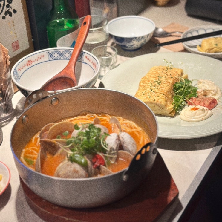  분당 서현 안주가 맛있는 철판요리 이자카야 미미 오꼬노미 일본식 계란말이 모짜렐라 치즈구이 리뷰.