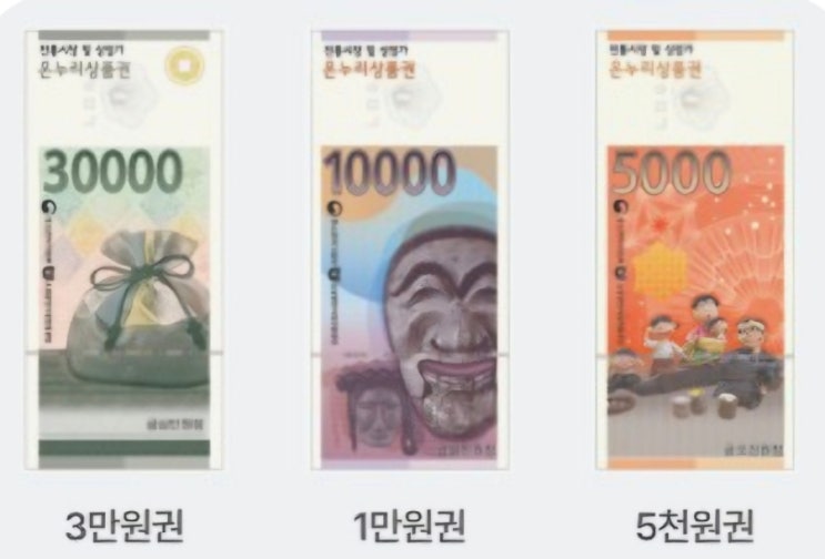  온누리상품권 2백만 원까지 구매 사용 가능하며 그럼 최대 할인받는 방법은?