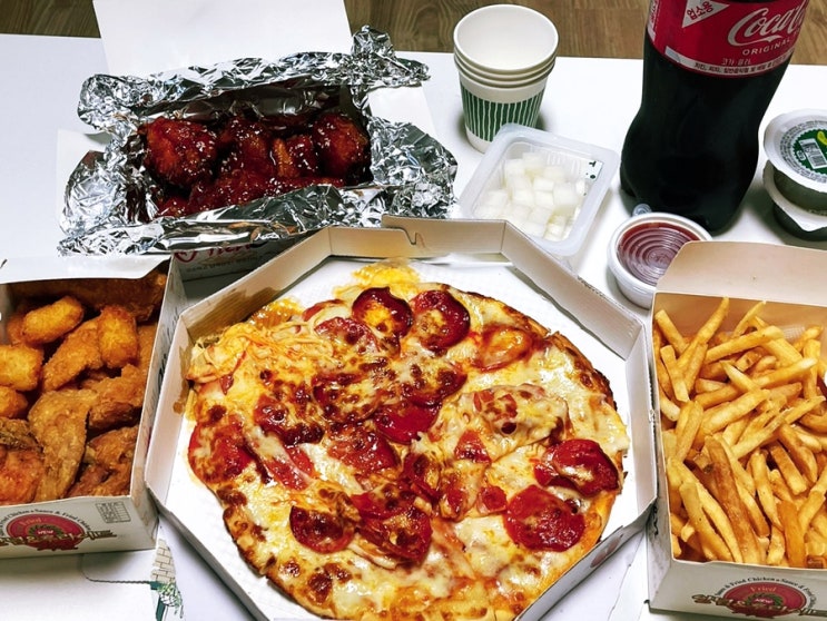  피자 치킨 다 맛좋은 가능동피자 하우스피자치킨
