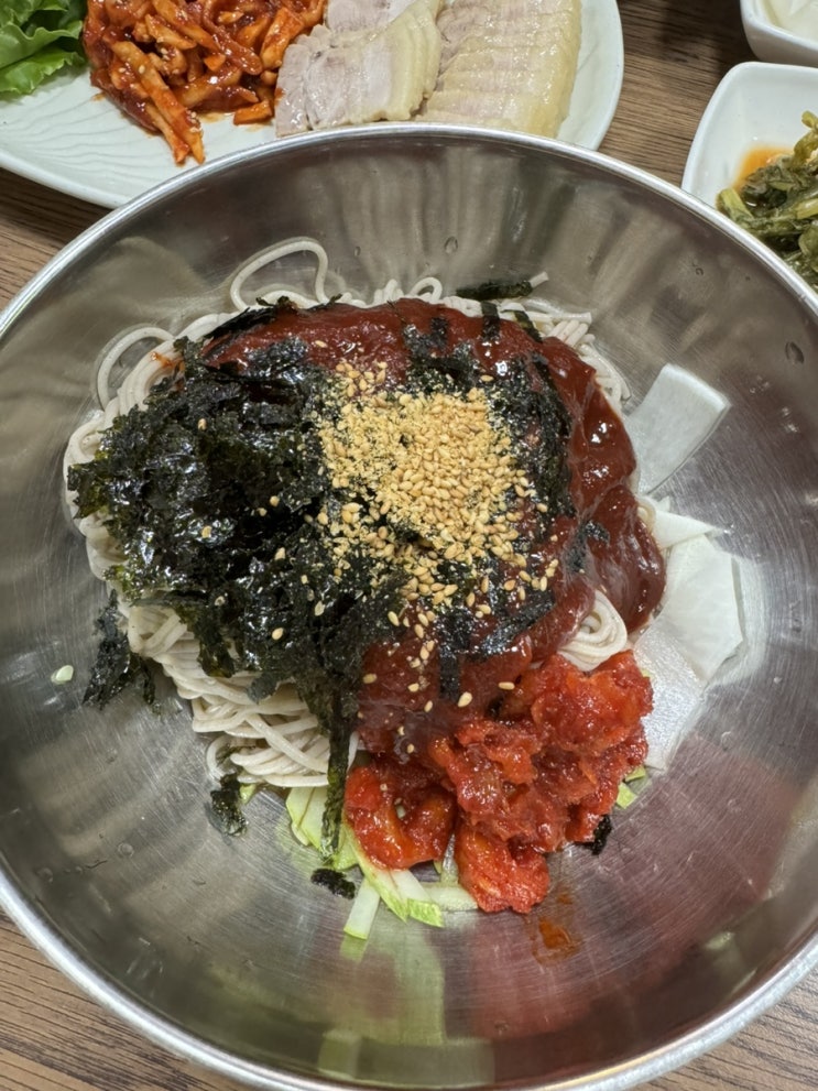  청주 막국수 로컬 맛집 허영만 식객 출연한 공이막국수