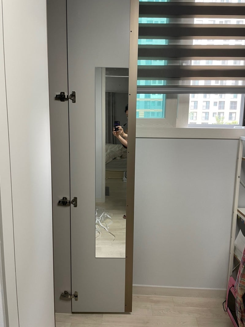 이케아 프레브로 붙이는 전신거울! 못질NO