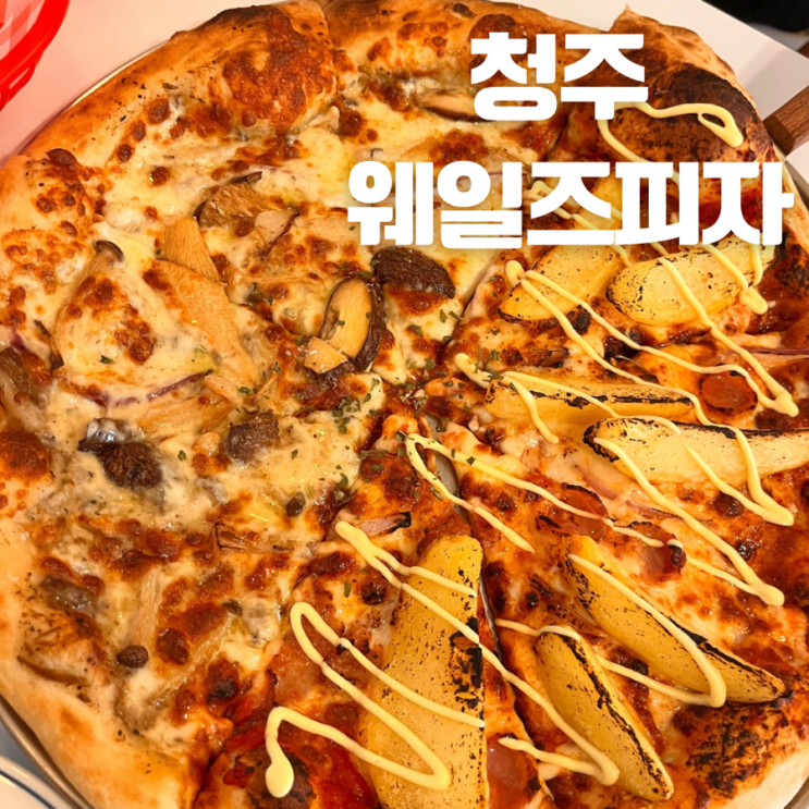  청주대 피자맛집 힙한 분위기의 웨일즈 피자