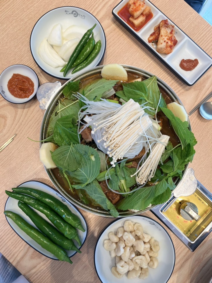  [여수 신기동 맛집] 여수 맛나감자탕 맛나목뼈감자탕 수제비