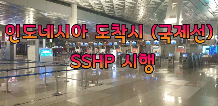  인도네시아 자카르타.발리등 국제선 입국자 헬스패스 제출 의무