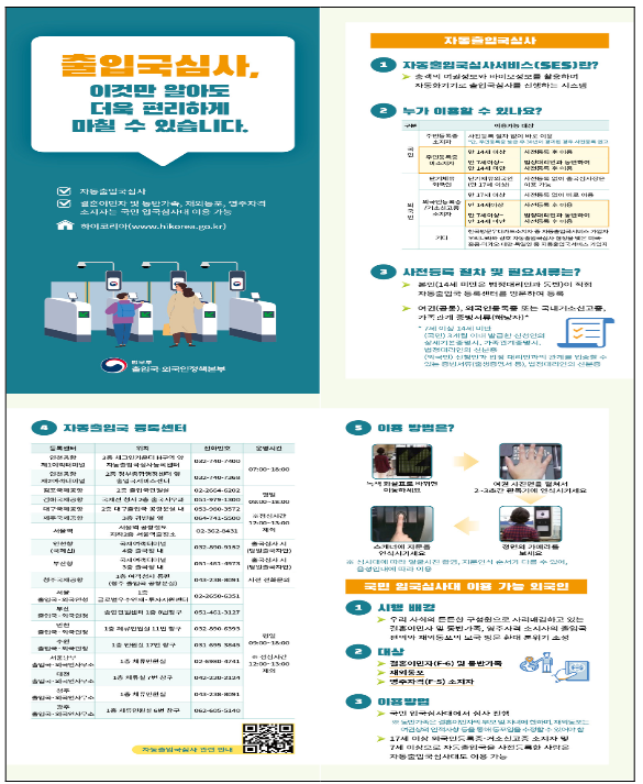 출입국 심사, 이것만 알아도 더욱 편리! 출입국 심사, 이것만 알아도 더욱 편리!