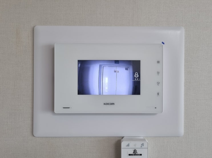  안양비디오폰 안양 동안구 호계동 임광그대가 코콤 K6B VP-U701 설치