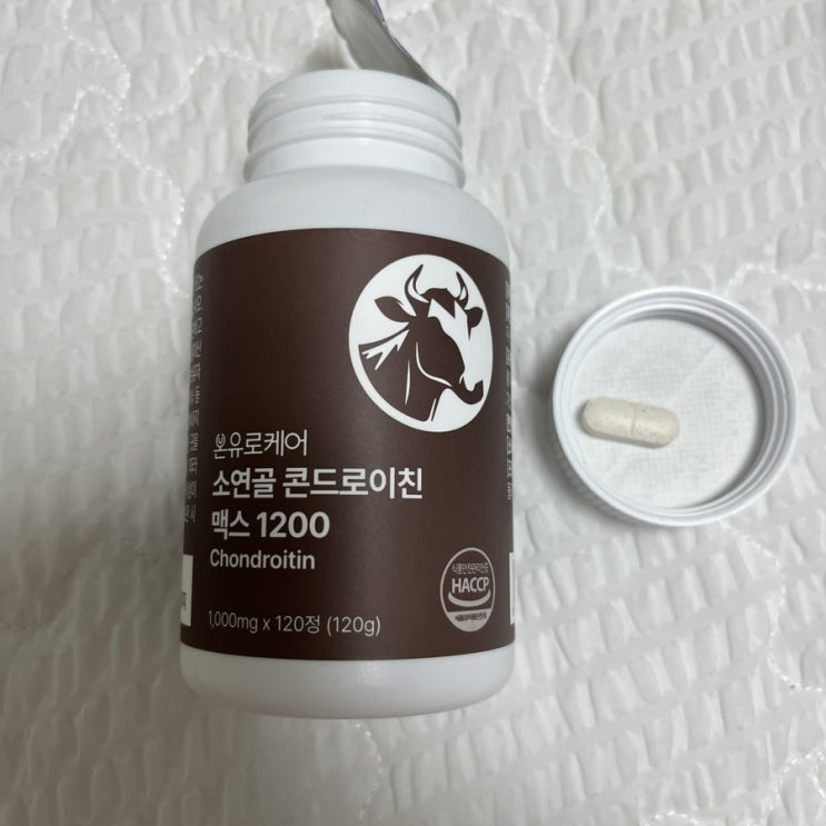  추석 선물 온유로케어 소연골 콘드로이친1200 섭취 후기