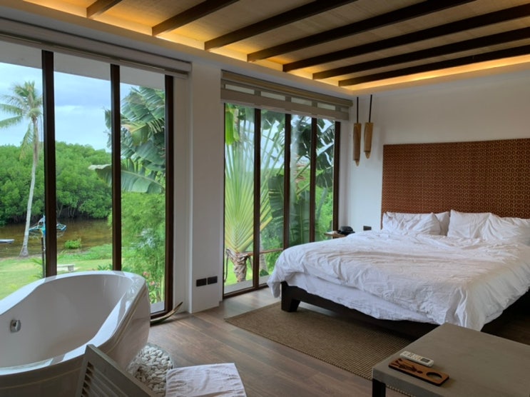  필리핀 보홀(Bohol) 노스 젠 빌라(North Zen Villas) 젠 테마룸(씨뷰/더블베드/수영장/조식 포함) 3박 4일 내돈내산 찐후기