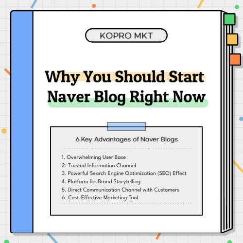  Why You Should Start Naver Blog Marketing Right Now