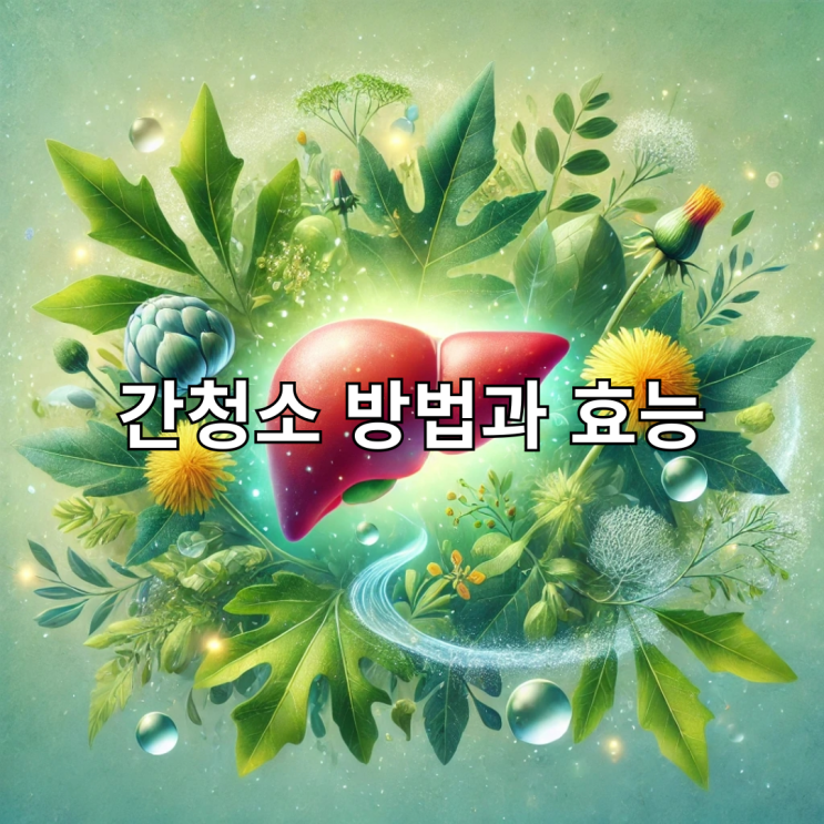  간청소 방법과 효능 간 건강을 위한 필수 디톡스 전략