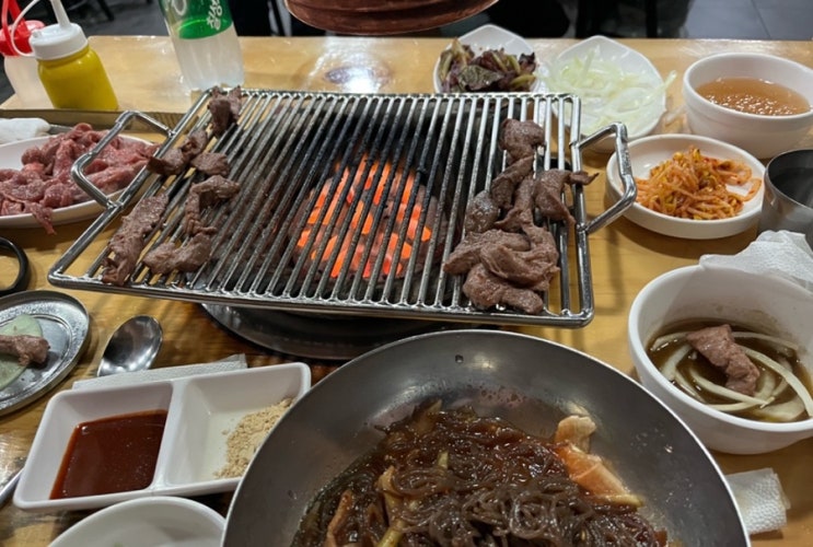  전북대고기맛집 서래갈매기 갈매기살과 비빔냉면의 환상적인 조합